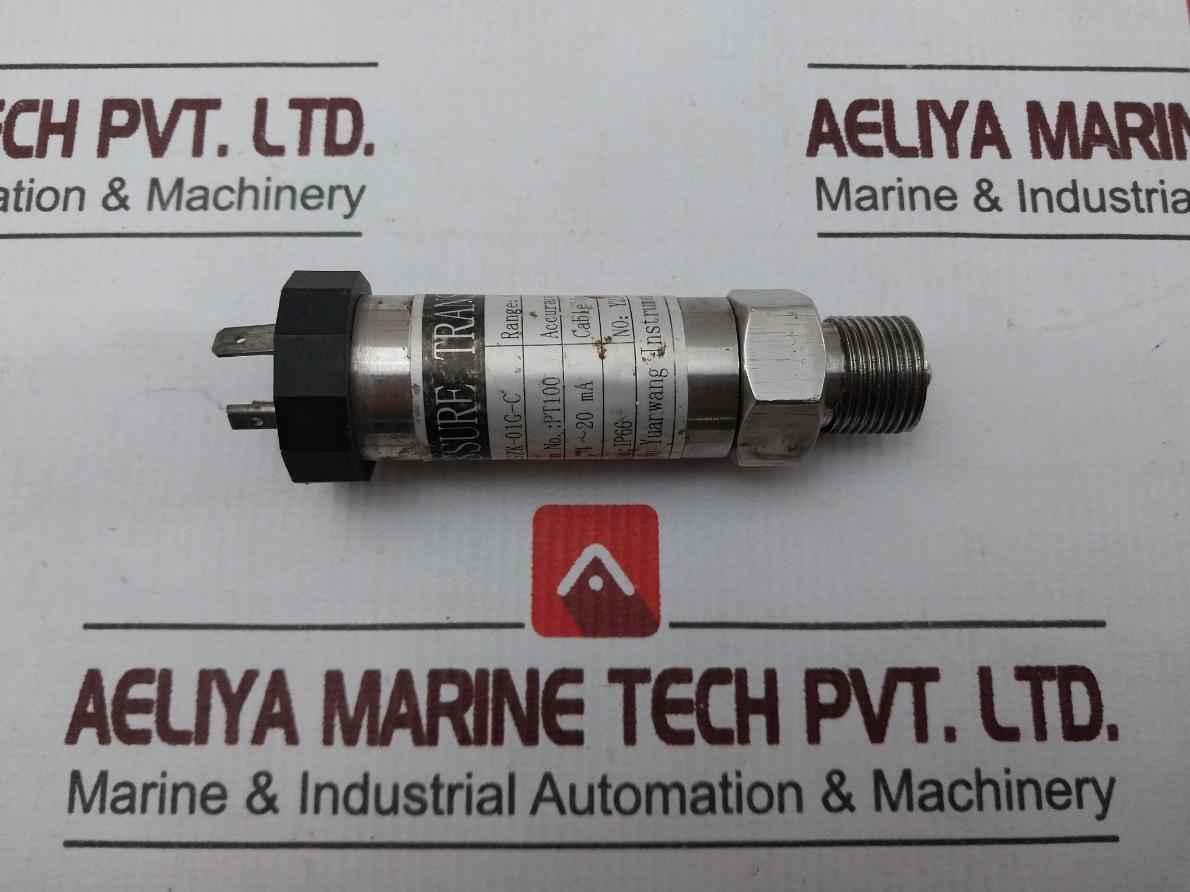 Jiangsu Yuanwang Yszk-01G-c Pressure Transmitter 4-20 Ma 0-1.5Mpa