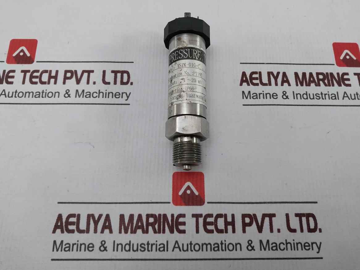 Jiangsu Yuanwang Yszk-01G-c Pressure Transmitter 4-20 Ma 0-1.5Mpa