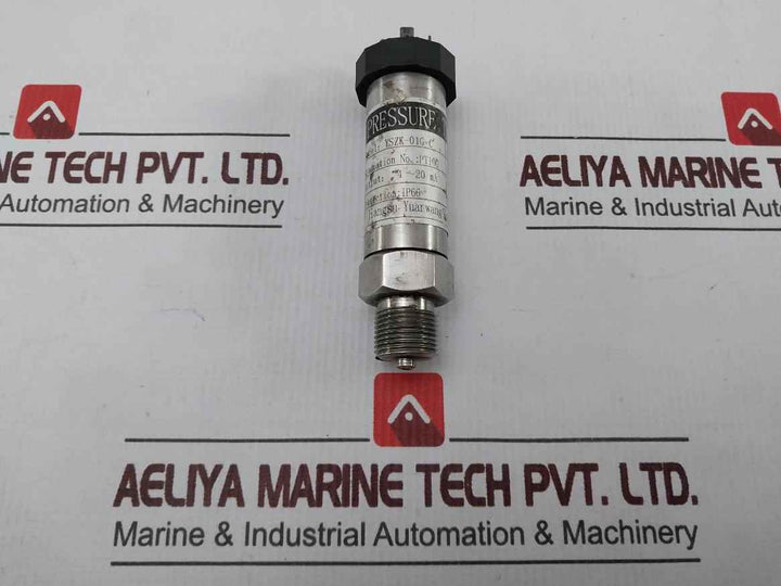 Jiangsu Yuanwang Yszk-01G-c Pressure Transmitter 4-20 Ma 0-1.5Mpa