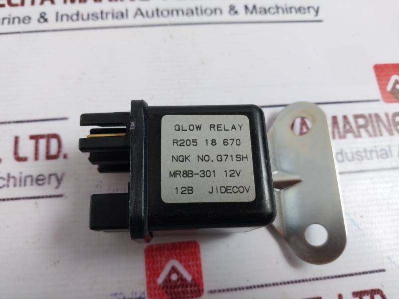 Jideco R205 18 670 Glow Relay Mr8B-301 12V
