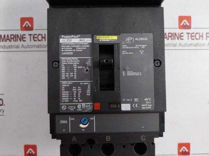 Jja36250-Circuit-Breaker-Square-D-750V-50-60Hz-Al250Jd-209326-10