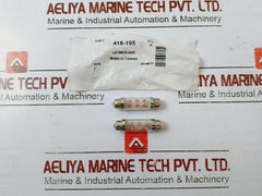Lot of 2X JKL COMPONENTS LE-0603-04R Based Red LED Lamp CMYT-447-24V RS 418-195