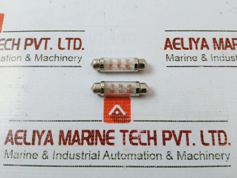 Lot Of 2X Jkl Components Le-0603-04R Based Red Led Lamp Cmyt-447-24V Rs 418-195