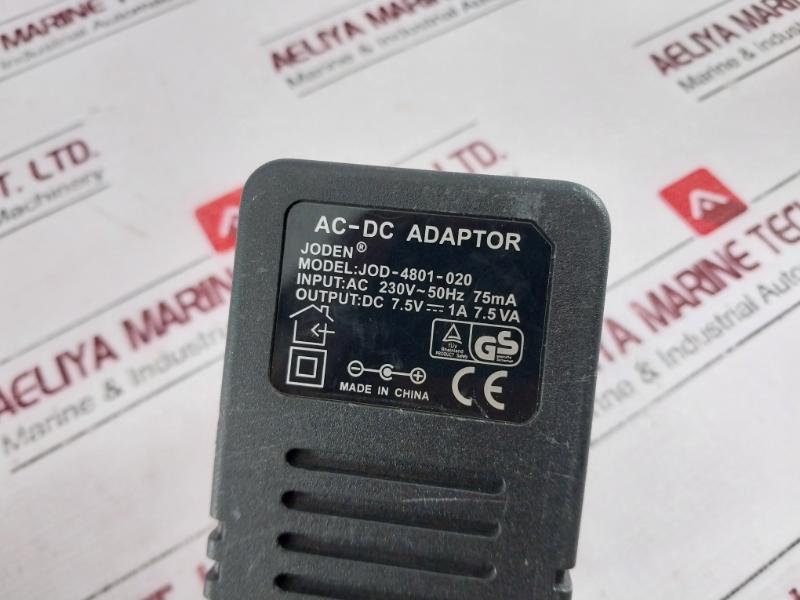 Joden Jod-4801-020 Ac-dc Adaptor Power Supply Unit Ac230V 50Hz 75Ma 01A002414