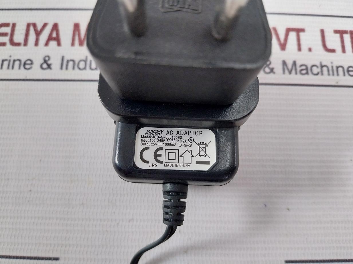 Jodeway Jod-s-050100Bs Ac Adapter 100-240V- 50/60Hz 0.2A Mx Lps