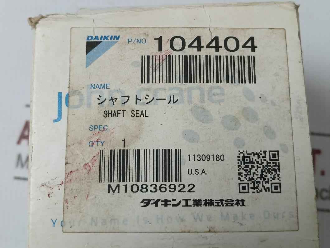 John Crane 104404 Shaft Seal Assembly New