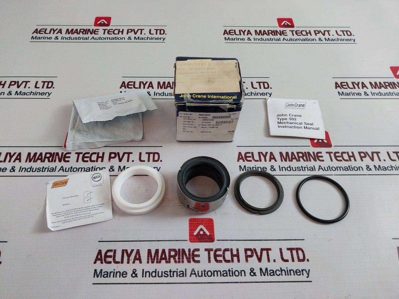 John Crane 81670324 Mechanical Seal Nit-0550:40-043