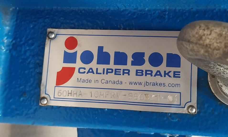 Johnson 60Hha-10Mfrv-550321-01 Caliper Brake Bbc 6001