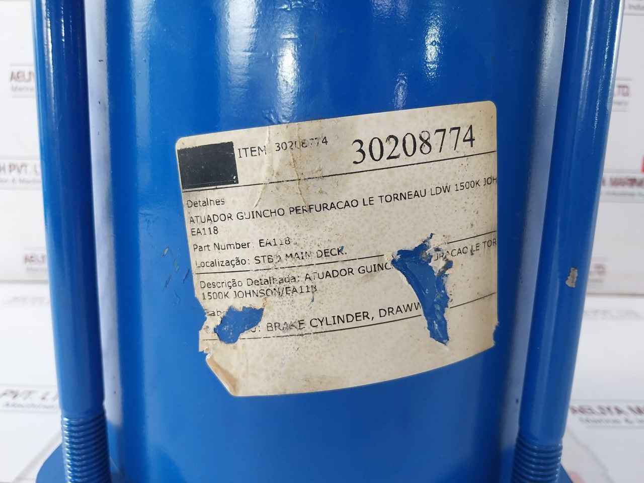 Johnson Basahhcr Actuator Ea118 Ldw 1500K Joh