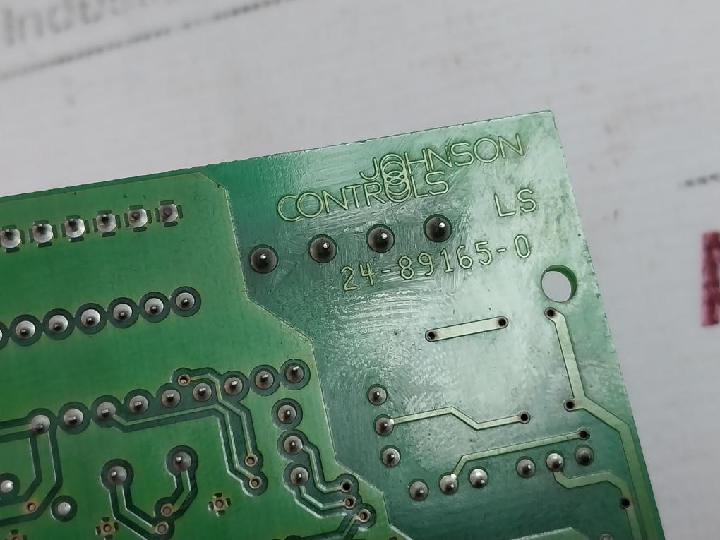 Johnson Controls 25-89165-6 Printed Board 24-89165-0 24Vac