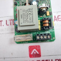 Johnson Controls 25-89165-6 Printed Board 24-89165-0 24Vac