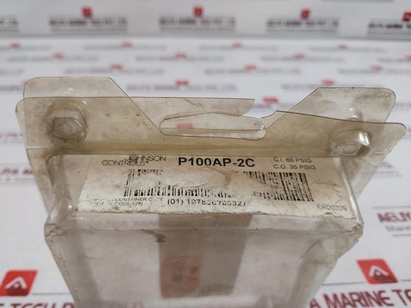 Johnson Control P100Ap-2C Encapsulated Pressure Control 240 Vac 35 Psig 60 Psig