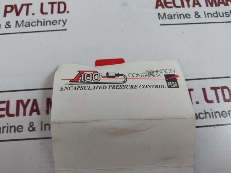 Johnson Control P100Ap-2C Encapsulated Pressure Control 240 Vac 35 Psig 60 Psig