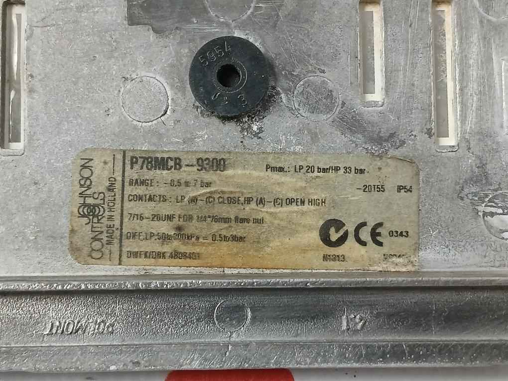 Johnson Controls P78Mcb-9300