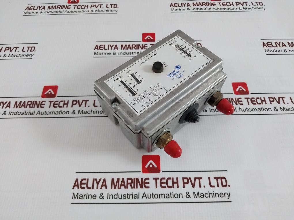 Johnson Controls P78Mcb-9300 Dual Pressure Control Switch 100-400 Psi Plt057N030