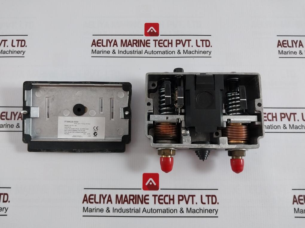 Johnson Controls P78Mcb-9300 Dual Pressure Control Switch 100-400 Psi Plt057N030