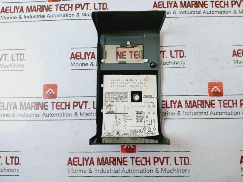 Johnson P28Aa-1 3 Phase Lube Oil Control 50/60Hz 240V 120/240Vac