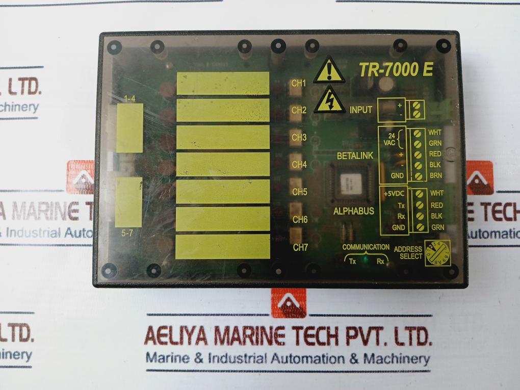 Johnson Tr-7000 E Lever Equipment 24V~ 0.015A 50/60Hz