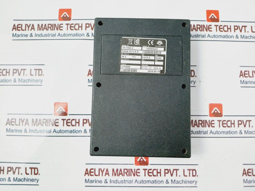 Johnson Tr-7000 E Lever Equipment 24V~ 0.015A 50/60Hz