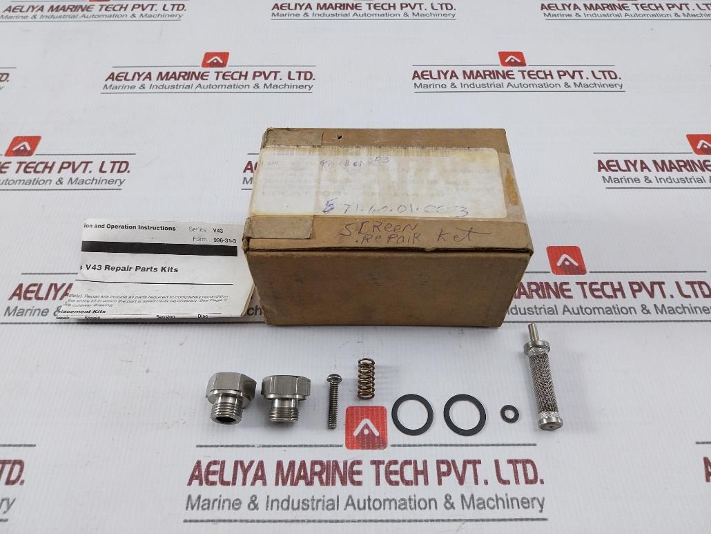 Johnson Controls Scn10A-601R Screen Repair Kit For V43 Series