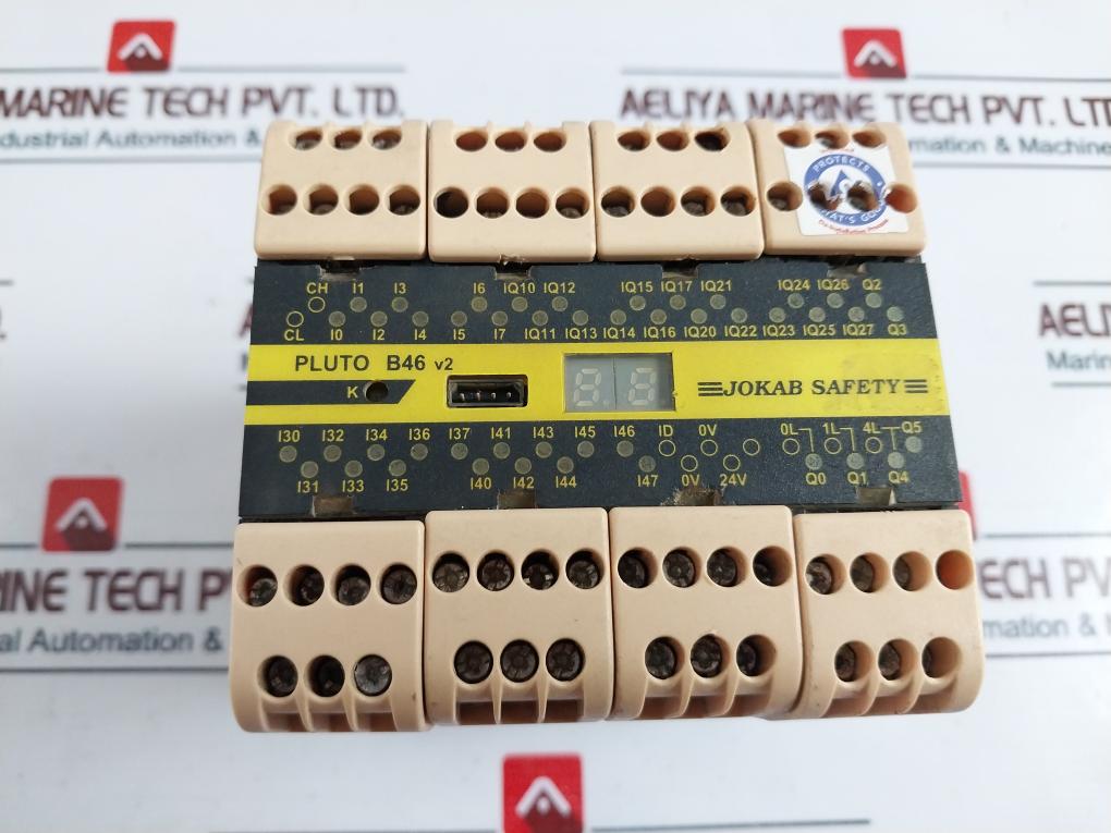 Jokab Safety PLUTO B46 V2 Programmable Logic Safety Controller 2TLJ020070R1700