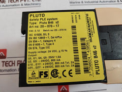 Jokab Safety PLUTO B46 V2 Programmable Safety Controller 20-070-17 24VDC