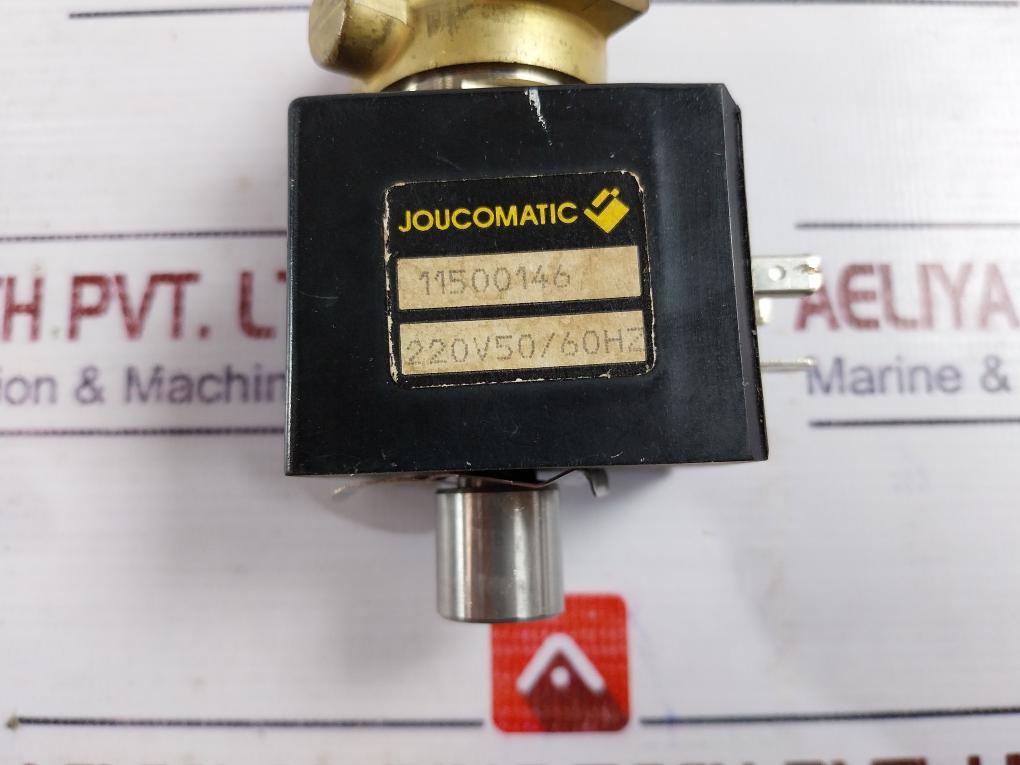 Joucomatic 115 00 145 Solenoid Valve With Coil 220V 60Hz 10W