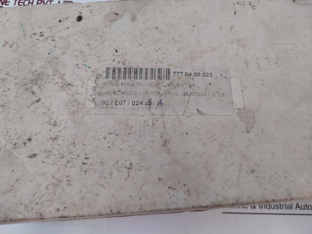 Joucomatic 34200028-G Pneumatic Controls Modulair 10