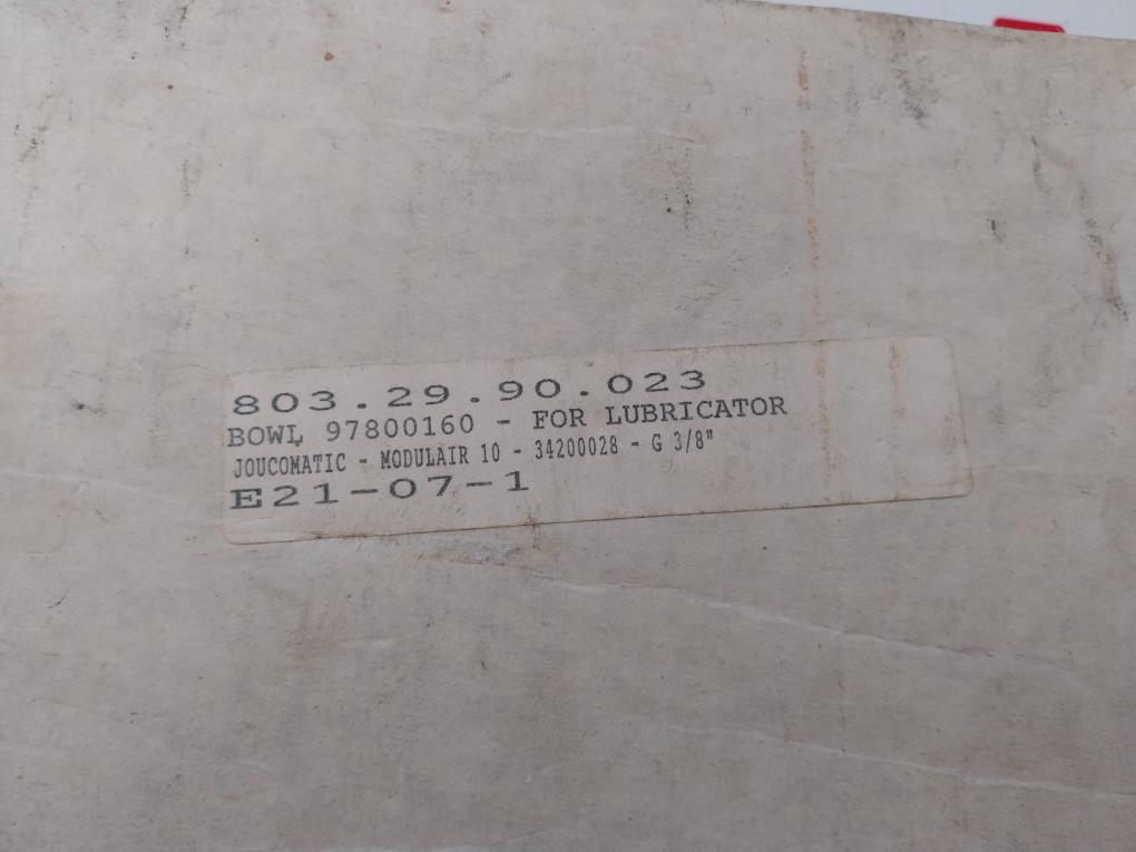 Joucomatic 34200028-G Pneumatic Controls Modulair 10