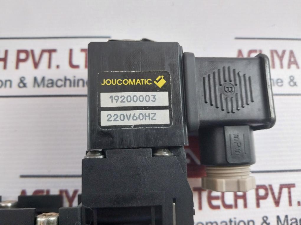 Joucomatic 541 90 860 Double Solenoid Valve 220V 60Hz