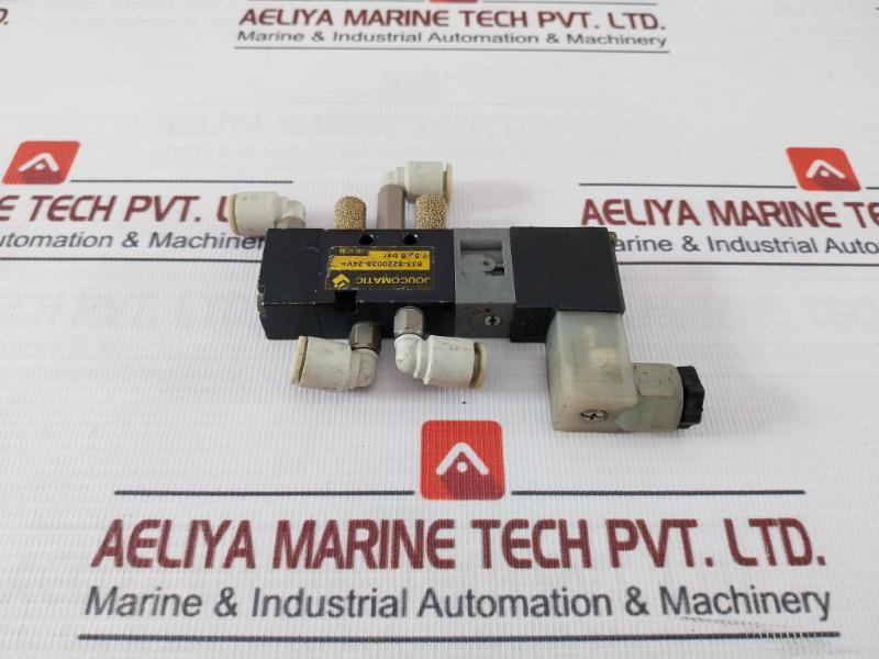 Joucomatic 833-8220035-24V= Pneumatic Directional Control Solenoid Valve 1,5-8 Bar