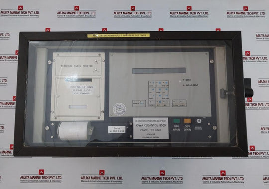 Jowa 220Vac Oil Discharge Monitoring And Control Unit Cleantoil 9000