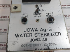 Jowa Ag-S Water Sterilizer 0-20 mA