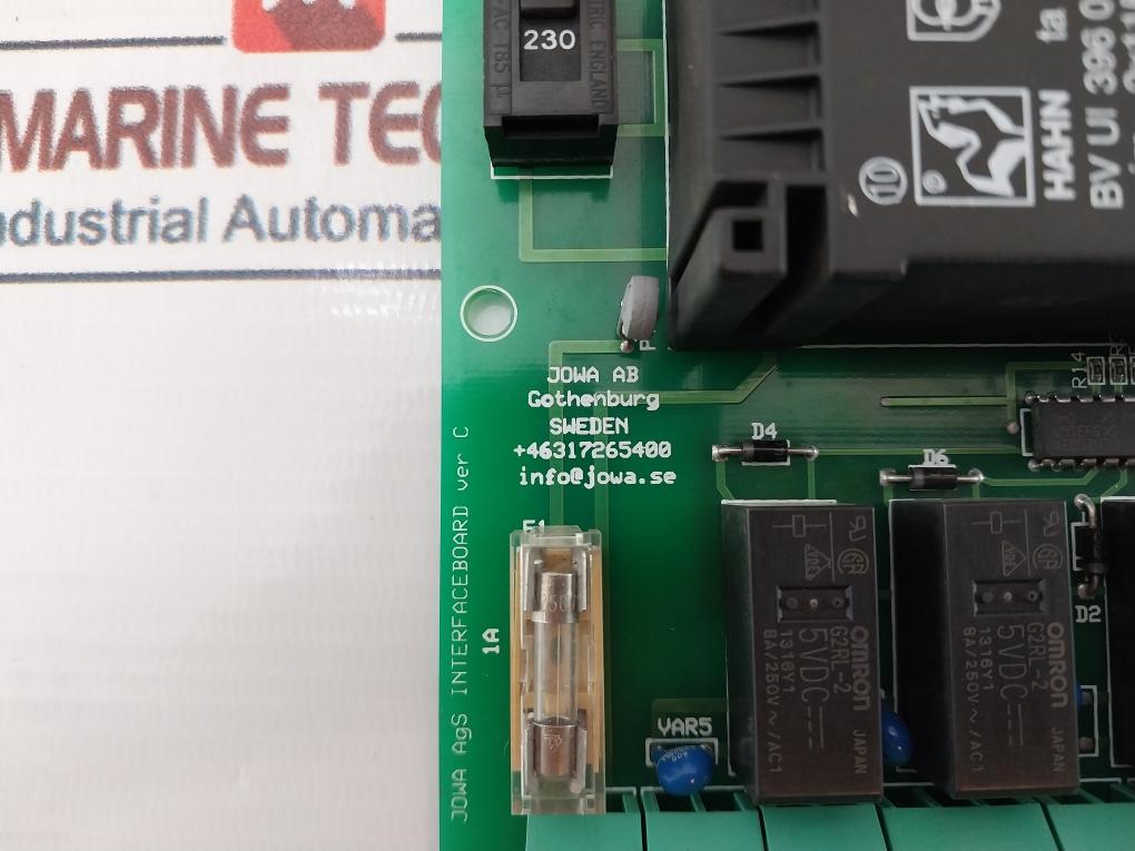 Jowa Ags Interface Board Ver C 17908