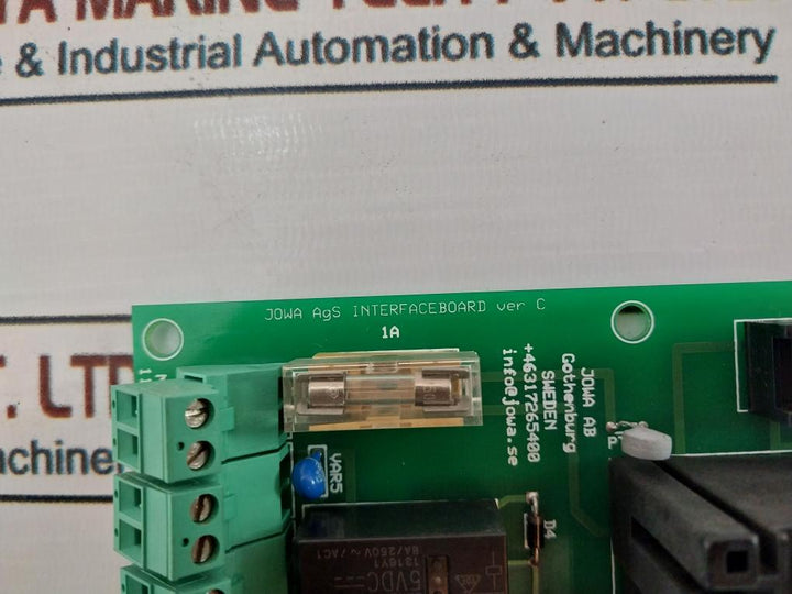 Jowa Ags Interface Board Ver C 17908
