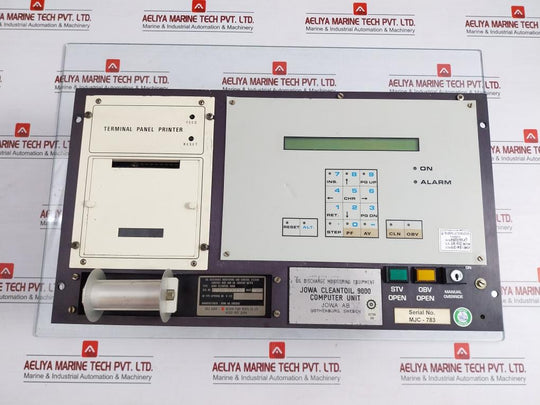 Jowa Oil Discharge Monitoring Equipment And Control System 100Vac Cleantoil 9000