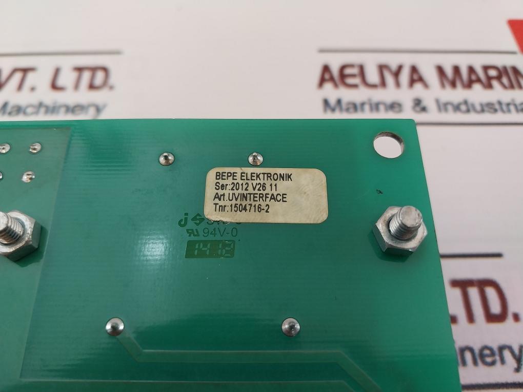 Jowa Uv Interface Board Ver H