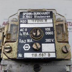 Joystick Controller 380V Spohn+Burkhardt 11 Fuvr H