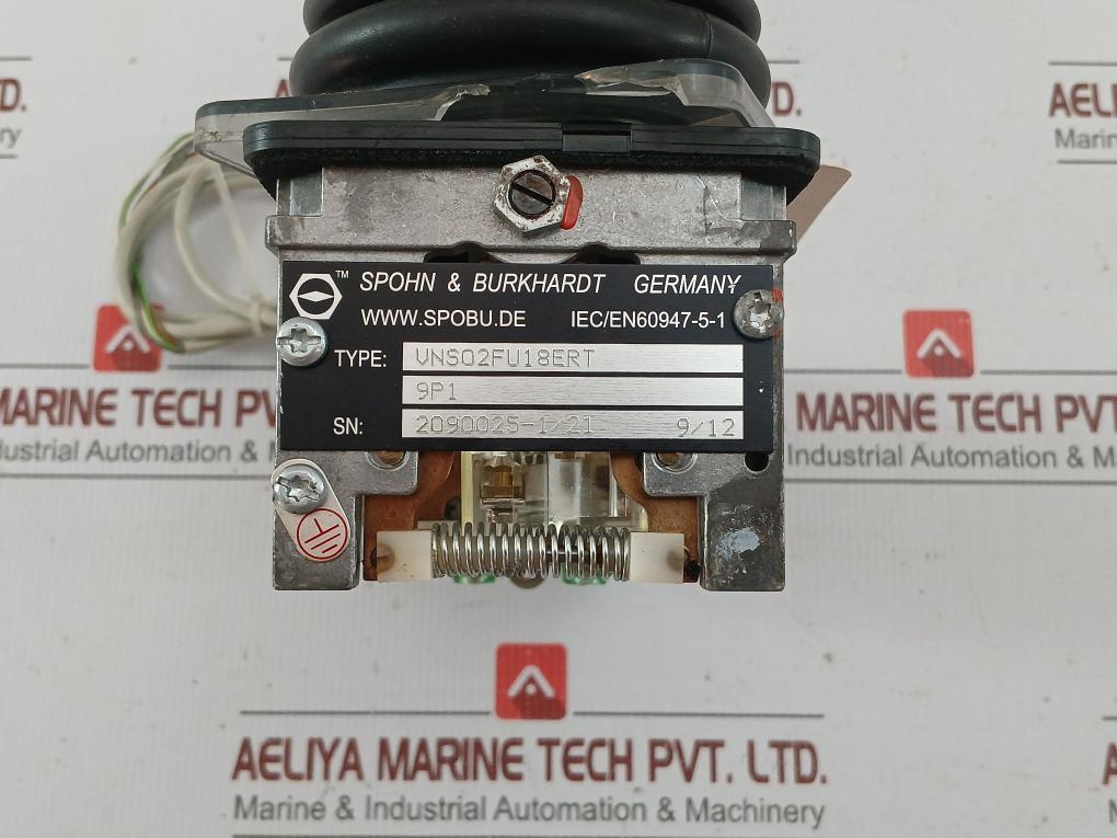 Joystick Controller Vns02Fu18Ert Spohn & Burkhardt 24Vdc 4-20Ma