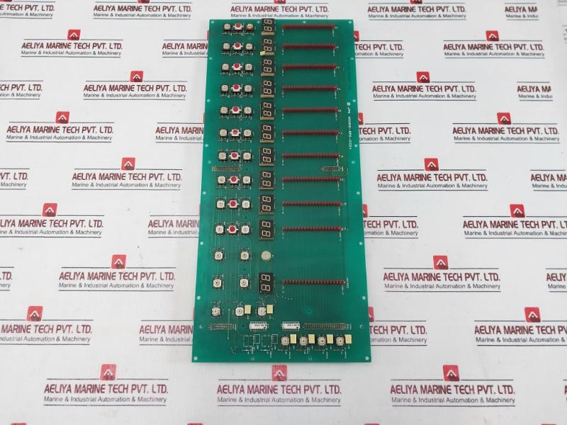 Jpe Kc0302-0P2-2102A Control Pc Board With Led Displays And Switches Attached