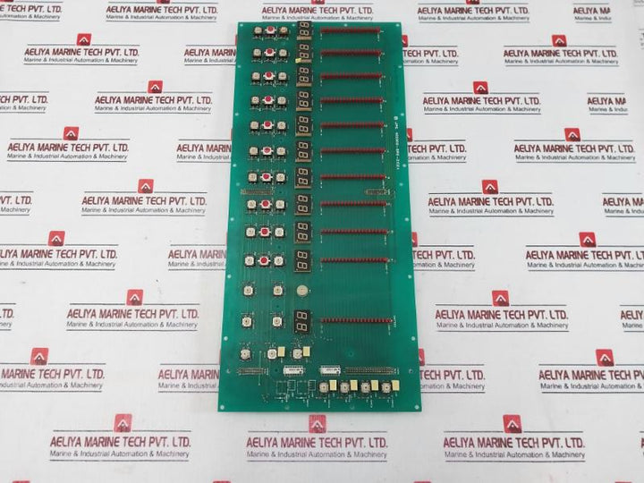 Jpe Kc0302-0P2-2102A Control Pc Board With Led Displays And Switches Attached