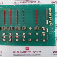 Jpe Kc0302-0P2-2102A Control Pc Board With Led Displays And Switches Attached