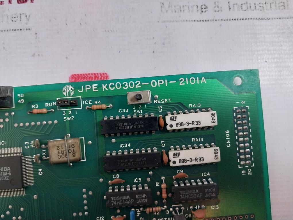 Jpe Kc0302-op1-2101a Multichannel Connector Pcb Board
