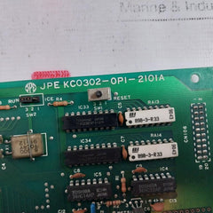Jpe Kc0302-op1-2101a Multichannel Connector Pcb Board