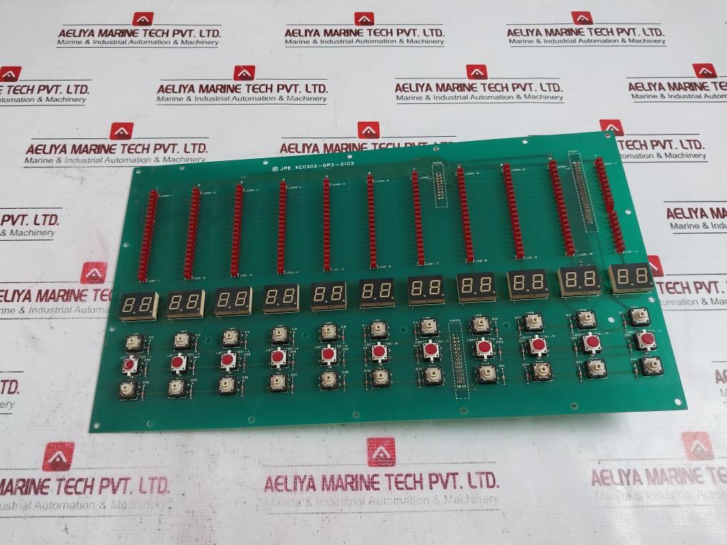 Jpe Kc0302-op3-2103 Multichannel Connector Pcb