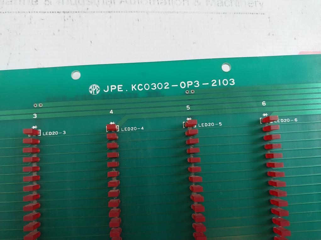 Jpe Kc0302-op3-2103 Multichannel Connector Pcb