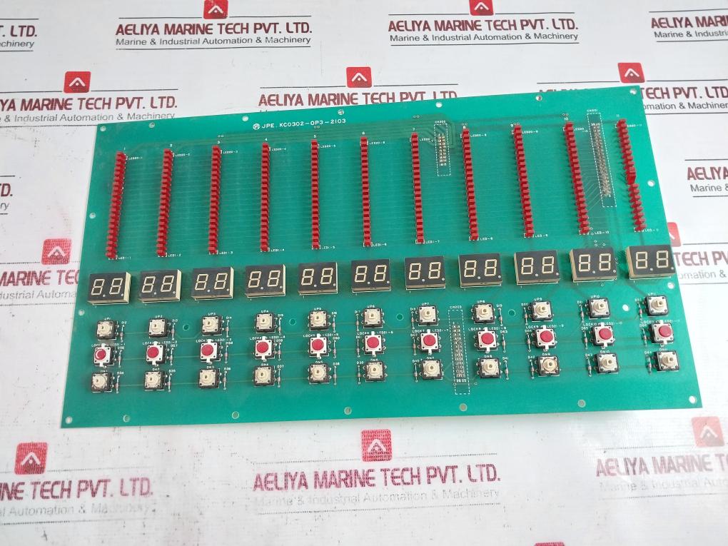 Jpe Kc0302-op3-2103 Multichannel Connector Pcb