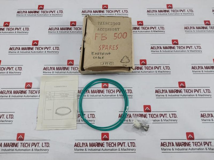 Jrc 7Zxsc2502 Earth Cable With Accessory, Nylon Clip, Tapping Screw