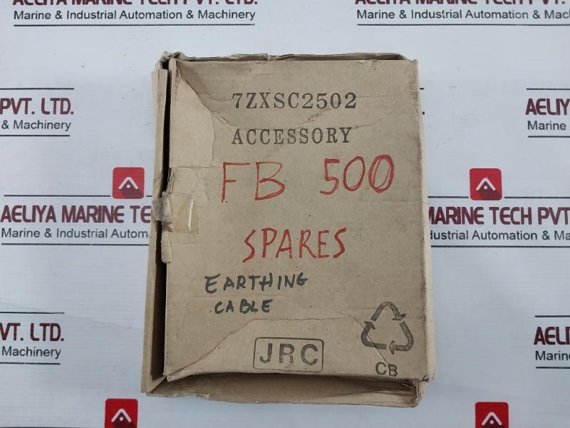 Jrc 7Zxsc2502 Earth Cable With Accessory, Nylon Clip, Tapping Screw