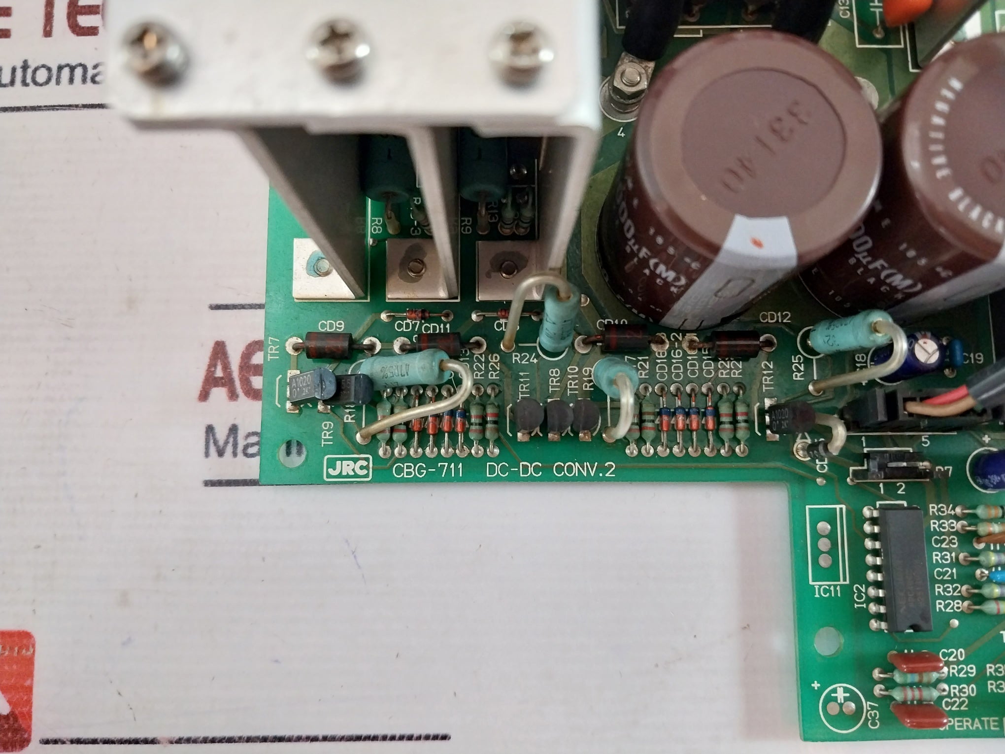 Jrc Cbg-711 Dc-dc Converter Pcb Board 6pckd00623b